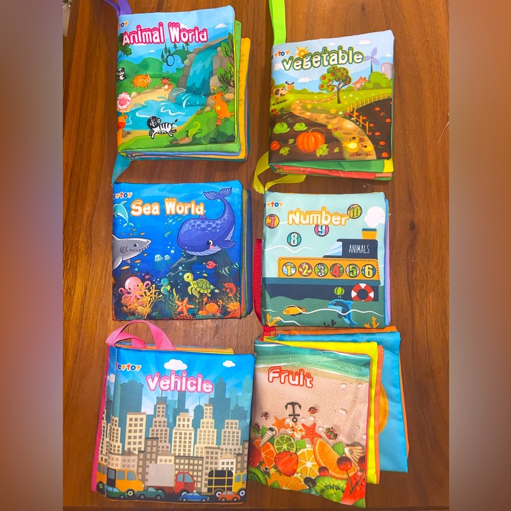 Teytoy crinkle baby books